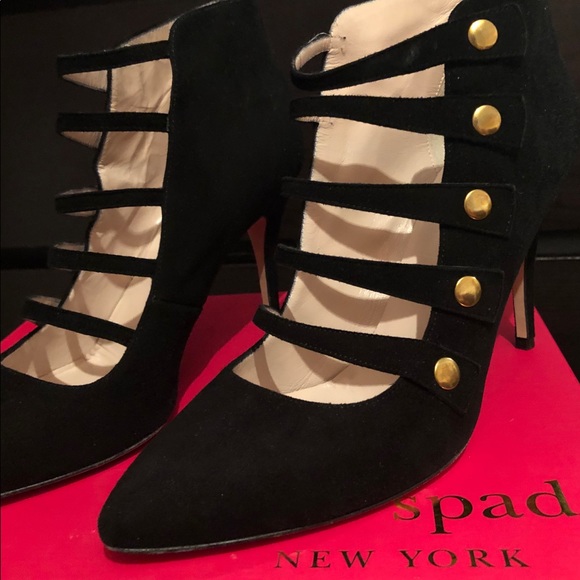 Kate Spade suede heels. Size 8. Like new. - Picture 4 of 7